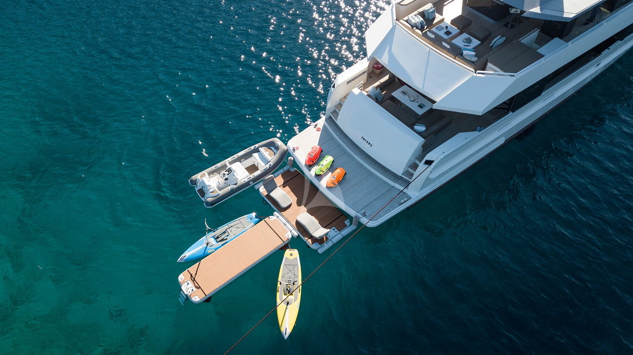 Arcadia-yacht-charter-35m-exterior-water-toys