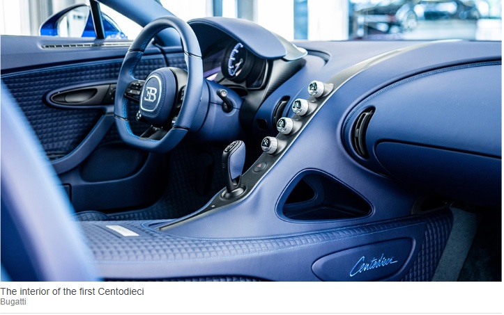 Bugatti-interior