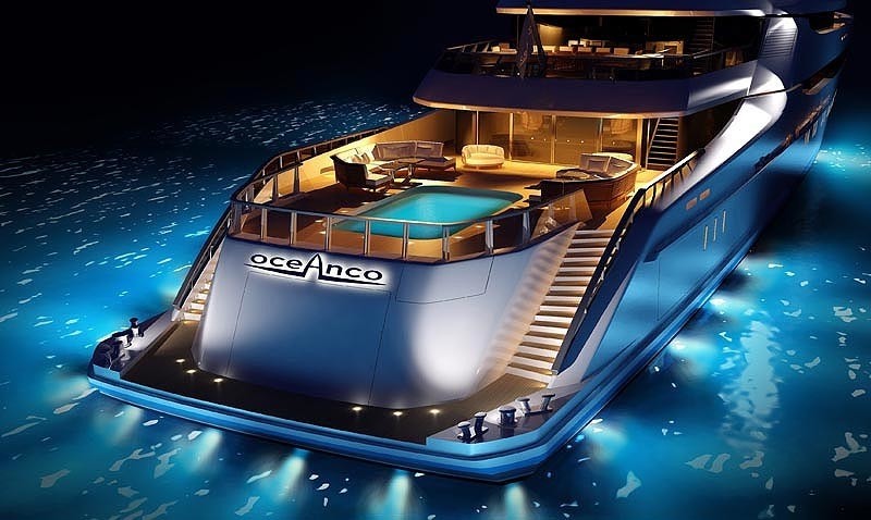 Oceanco_St.Princess_Olga_Y708_Amore_Vero_yacht_pool